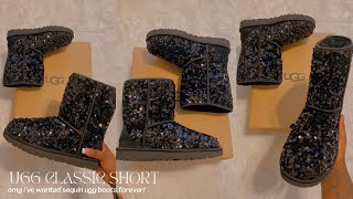 ☆【UGG】☆UGG W Classic Mini Chunky Sequin Boots☆Black☆ mqdefault.jpg