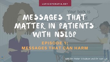 Messages that can harm  in patients with nonspecific low back pain