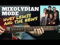 Mixolydian Mode in Huey Lewis and the News