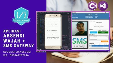 C#,VB.NET,SMS GATEWAT - Source code aplikasi absensi wajah dan  SMS GATEWAY , C# dan VB.NET, GAMMU