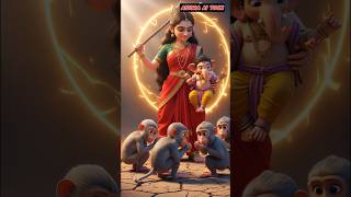 😱चार बंदरों की सज़ा।।🙊Emotional Divine Story। Ai Video #ganeshji #bhaktishorts #marriageproposals