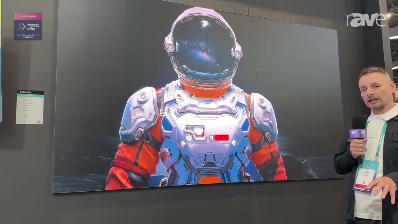 ISE 2026: Hisense Shows Off 54DS LED Digital Signage Display