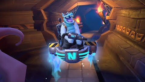 Crash Bandicoot: On the Run! - Frosty Dingodile Boss Fight