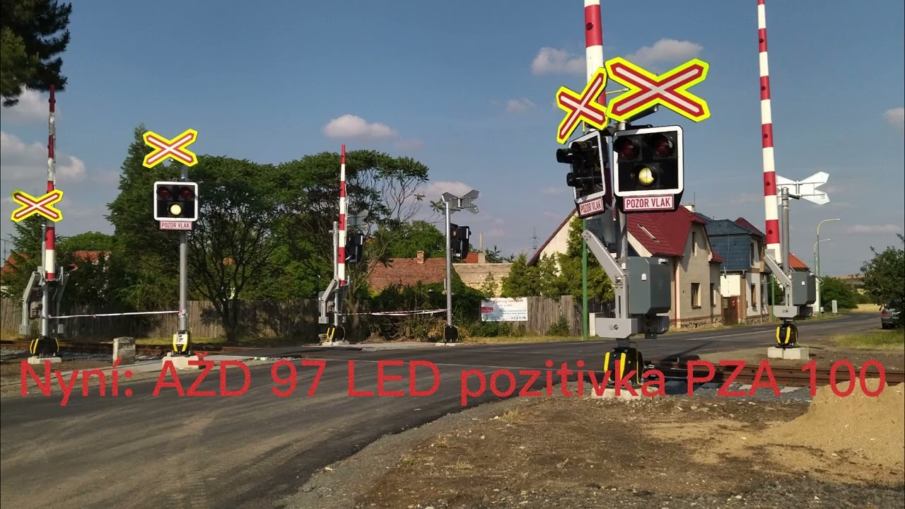 Železniční přejezdy Dříve a Nyní #1