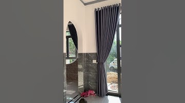 rèm vải màu ghi đen kết hợp rèm cầu vồng. lh rèm Thanh Tuấn :0974.938.803