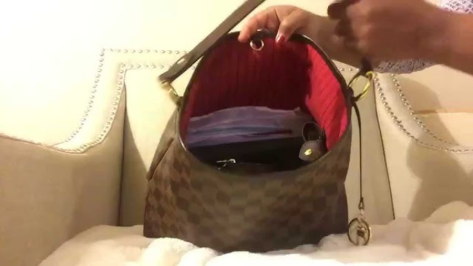 Louis Vuitton Damier Azur Delightful PM Review and Wear and Tear 