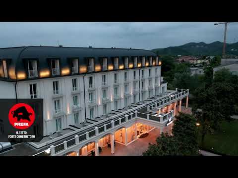 Ristrutturazione Hotel Premiere ad Abano Terme (PD) in Scaglie e Prefalz PREFA