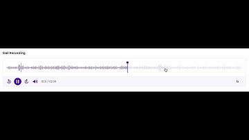 Audio waveform UI | Transition & Generation | Wavesurfer.js APIs