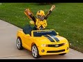 Bumblebee Unboxing (Transformers) - Kid Motorz Yellow Camaro!