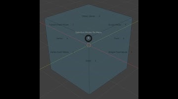 Better Pie Menus   Selection Modes Pie #b3d #tutorial #blender #blender3d #3dmodeling