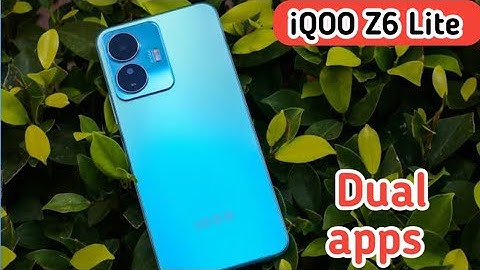 How To Enable Clone App In Iqoo Z6 Lite, Dual App Enable In Iqoo Z6 Lite, I