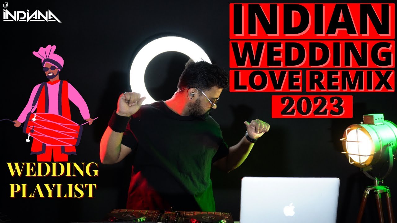 DJ Indiana- Bollywood Wedding Love Dance Remix 2023| Wedding Mashup Romantic Songs| Wedding Non-Stop