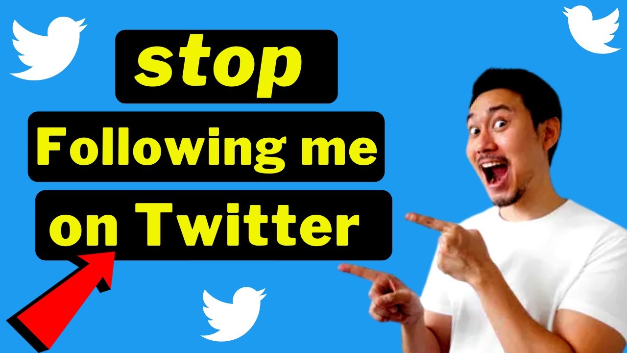 stop following me on twitter || How to remove followers on Twitter ...