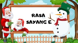 Download lagu Lagu Anak | RASA SAYANGE - Animasi Salju