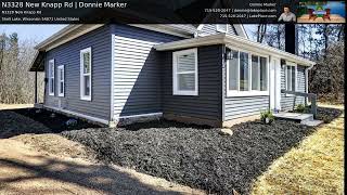 Shell Lake, Wisconsin Home for Sale | N3328 New Knapp Rd | Donnie Marker