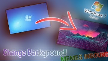 How to change your desktop background in Windows 7 Starter! (WORKING 2018)