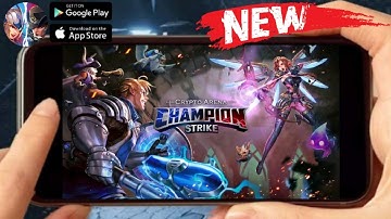 CHAMPION STRIKE - CRYPTO ARENA (EN/NFT) 2022 New-Online NFT/P2E Strategy Mobile Android-Gameplay
