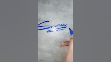 SUMAN name signature ✍️#viralvideo #shortsvideo