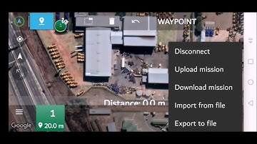 ADVANCED OPTION. Waypoints - Setting and Deleting using the Cuta-Copter Skydroid APP