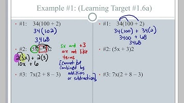 Unit 1.6 - Video - Learning Target 1.6a