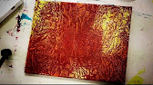 Glue Crackle Technique for Beginners - YouTube