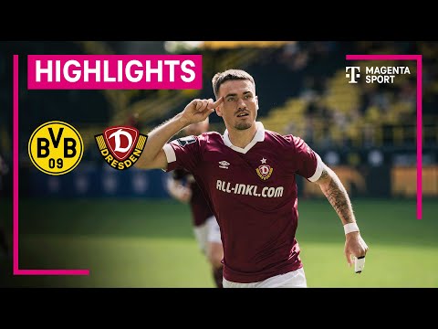 Borussia Dortmund II - Dynamo Dresden | Highlights 3. Liga | MAGENTA SPORT