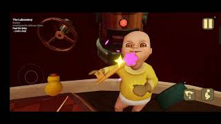 escape from The baby yellow part 2.  Horror games