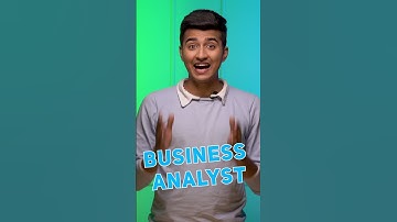 If you love Analyzing Data & Drive Strategic Decisions then Business Analyst is a Career For You!📈