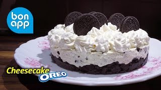 Чизкейк с печеньем Орео . Cheesecake oreo(Привет! Невероятно вкусный и оригинальный чизкейк без выпечки на базе печенья орео. Что нужно: 20 орео 100..., 2015-12-01T13:40:04.000Z)