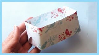 Origami Pen Pencil Holder How To Make Paper Box