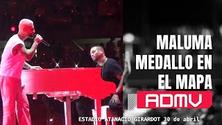 Maluma Medallo en el  mapa " ADMV "