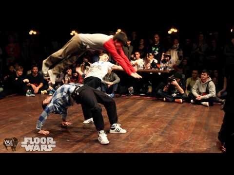 FLOOR WARS 2011 Bboy Battle 3on3 Copenhagen, Denmark | YAKFILMS