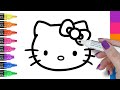 How to draw hello kitty  step by step  draw hello kitty for beginners