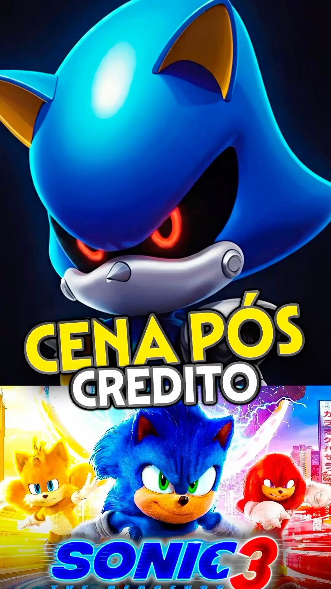 Sonic 3 o Filme - Cenas PÓS CREDITO Explicado