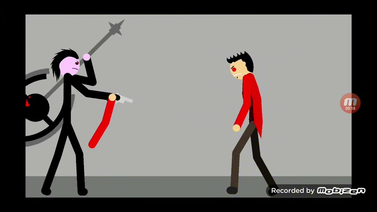 CapCut_animation stickman fight