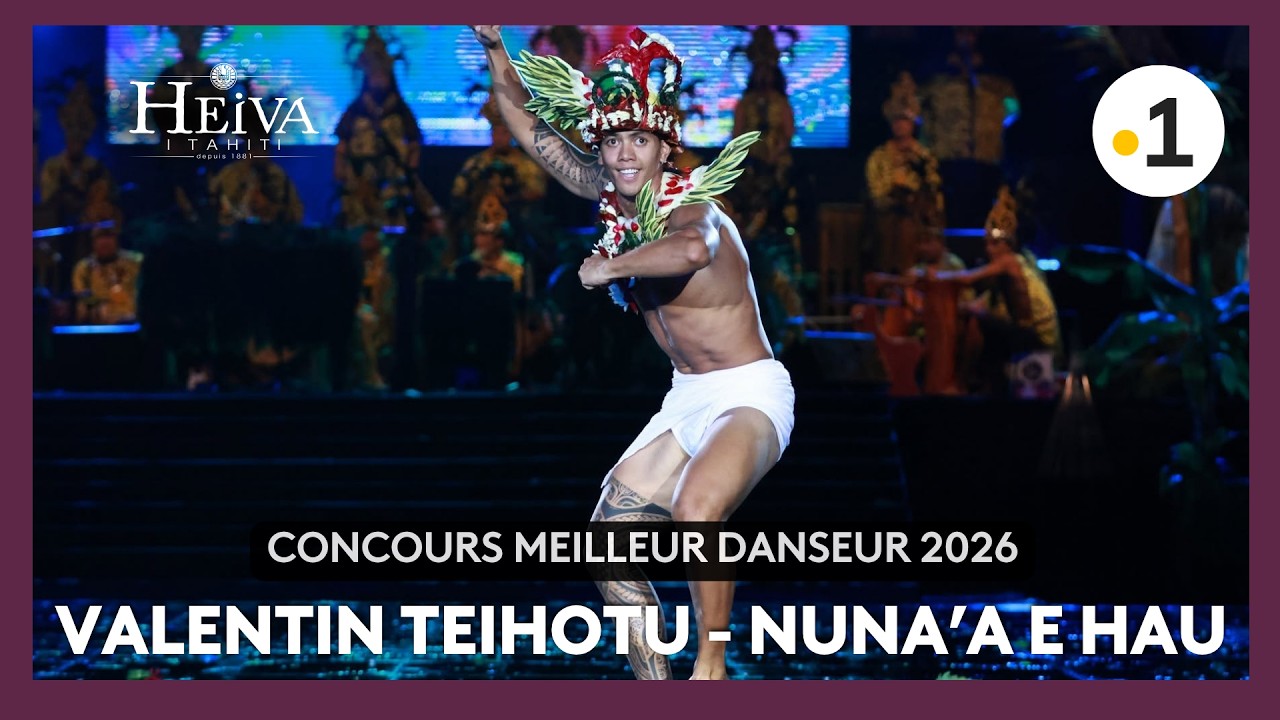 Heiva 2026 : Valentin Teihotu, meilleur danseur Nuna’a e hau