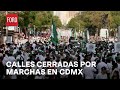 Marcha por el Día de Trabajo en CDMX hoy 1 de mayo de 2024 - Expreso de la Mañana
