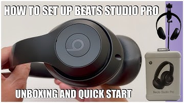 How to Set Up Beats Studio Pro | Unboxing & Quick Start