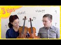 Can you hear the difference between the Violin and Viola?  🔥