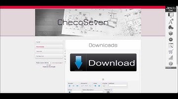 Add downloads to your website in Jimdo - ChecoSeven