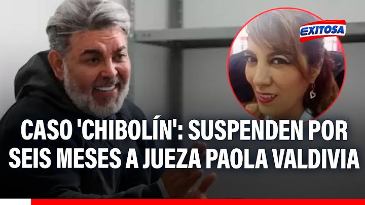 🔴🔵Caso Andrés Hurtado: PJ suspende por seis meses a jueza Paola Valdivia por "faltas muy graves"