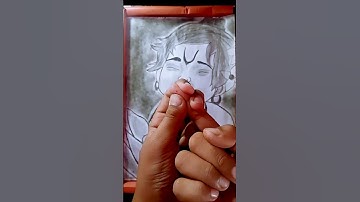😱Krishna ji Tilak using blood 🩸 #shorts #krishna #shortsfeed