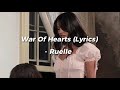 Ruelle - War Of Hearts (Lyrics)