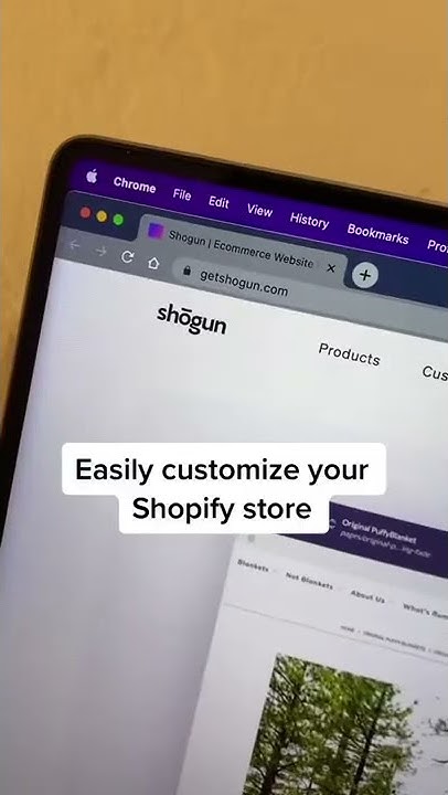How to customize your Shopify store #onlinebusinesstips #shopifytips # ...