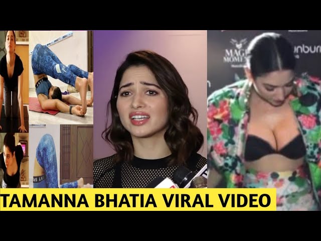 Xx Tamanna Hd Video - Tamanna Bhatia Shocking Reaction On His Viral Se*X Video | Tamanna Bhaita  Viral Video - YouTube