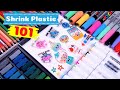 Shrink Plastic for Beginners: Coloring, Cutting, Shrinking, and Sealing