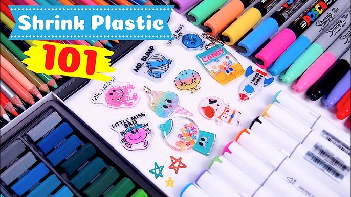 Homemade Shrinky Dink Tutorial  How to Make Super Cute Charms! 