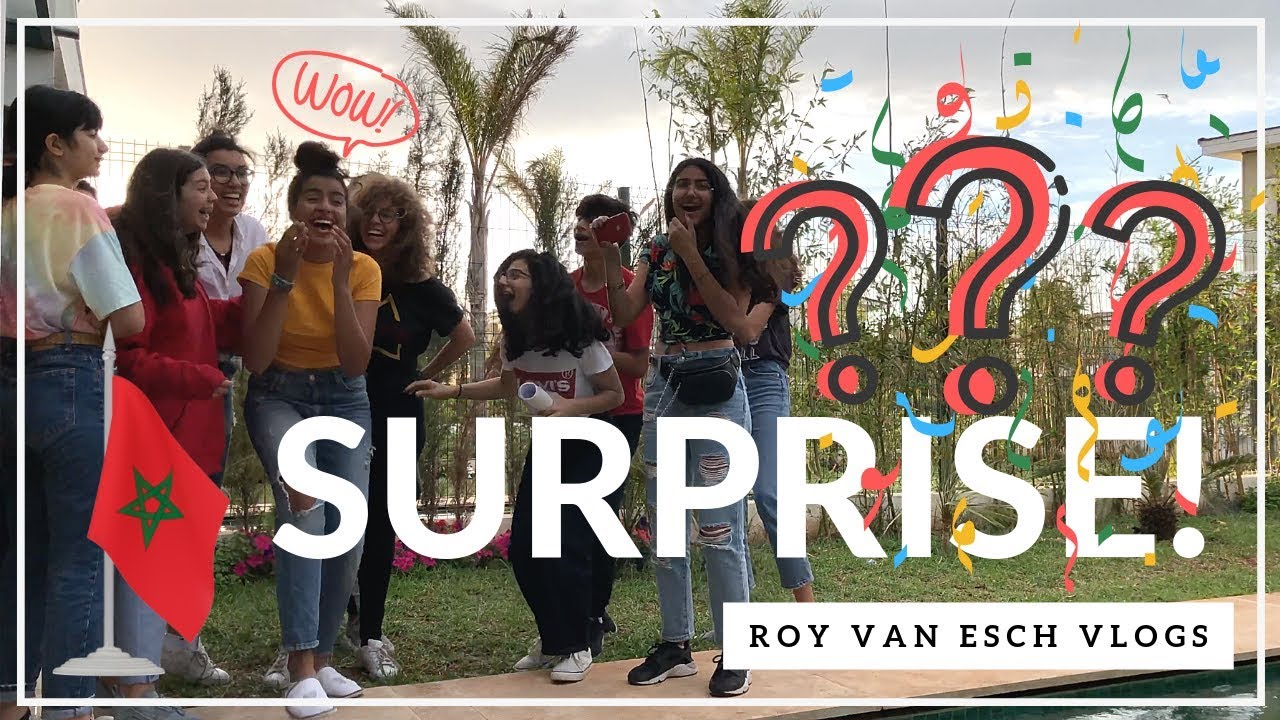 SURPRISING MY BEST FRIEND FROM MOROCCO!