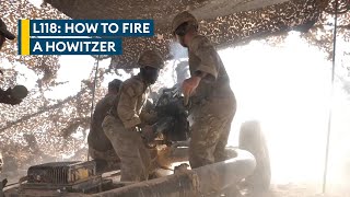 A British gunner's step-by-step guide to firing a howitzer