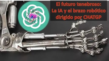 El futuro tenebroso: La IA y el brazo robótico dirigido por CHATGP. #shorts #chatgpt